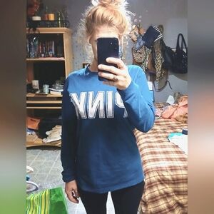 🎈Victoria's Secret PINK🎈BUY 1 GET 1 FREE🎈Long Sleeve T-shirt Sz XS